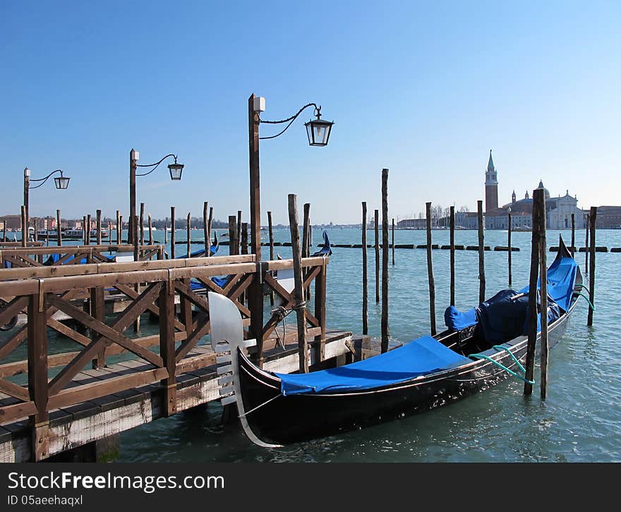 Gondola in Venice, Italy