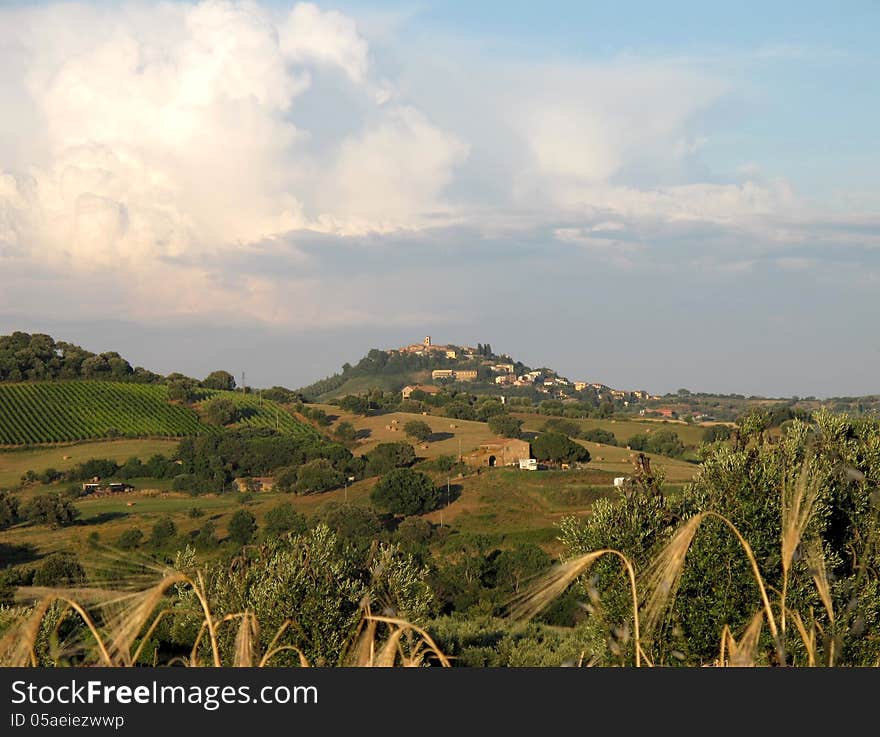 Tuscany landscape, Italy