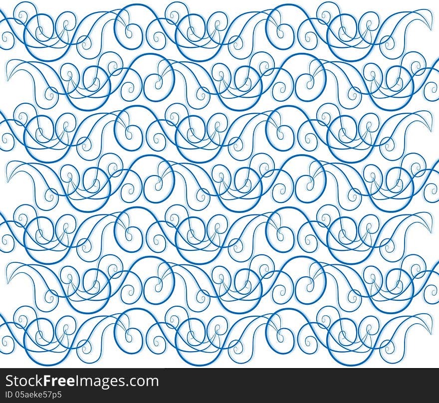 Blue texture or background with a regular spiral pattern. Blue texture or background with a regular spiral pattern