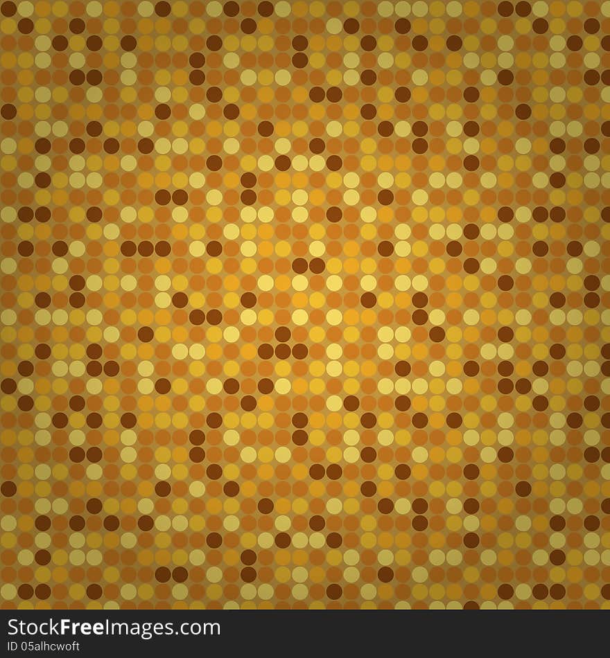 Beige Seamless Mosaic Background