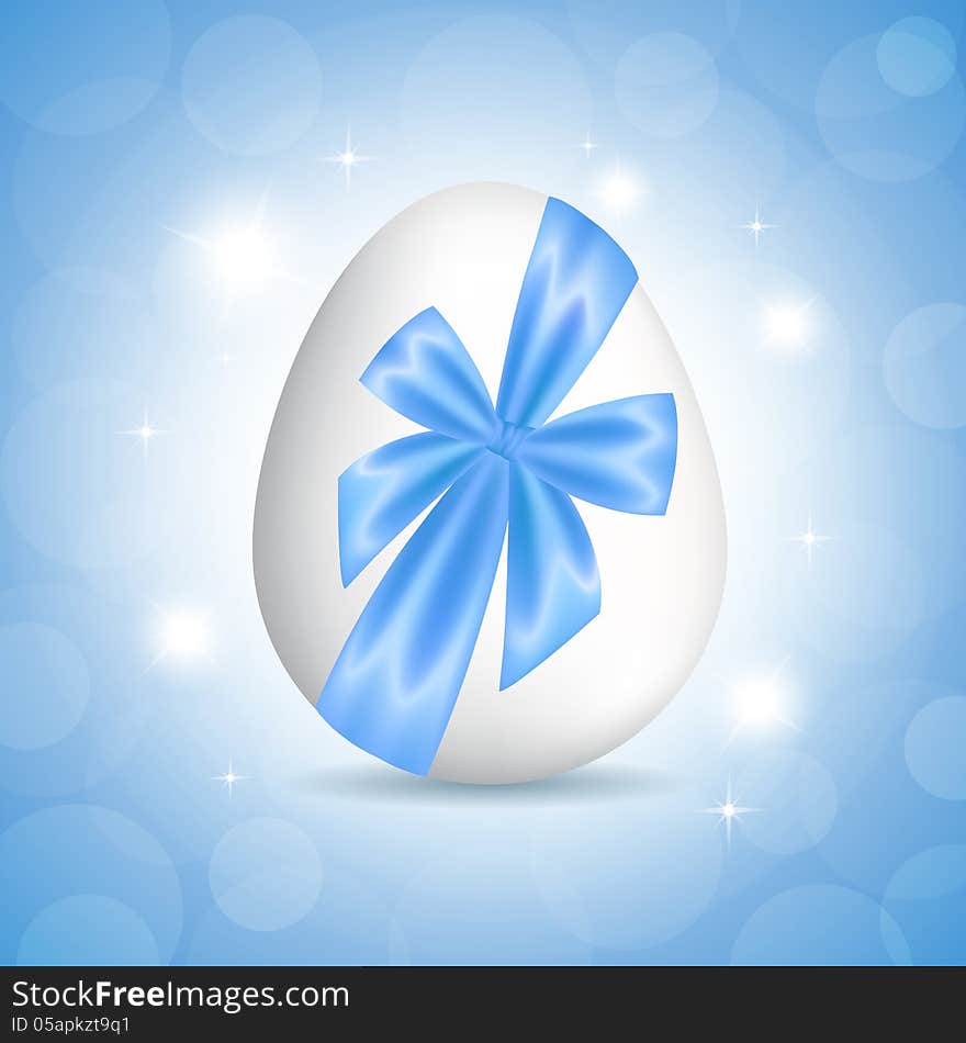 Blue Card For Easter