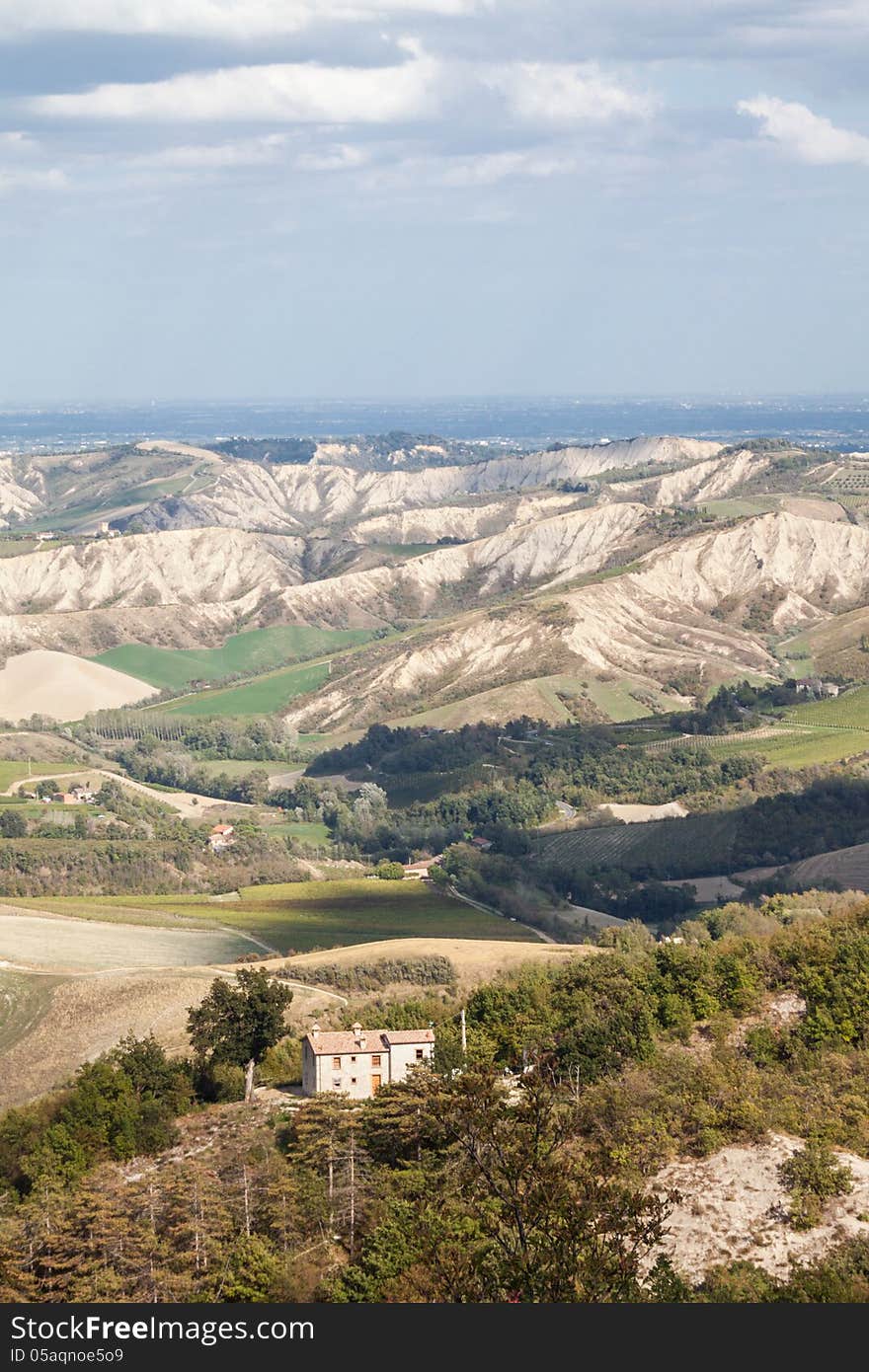 The Chalk Vein of Apennines