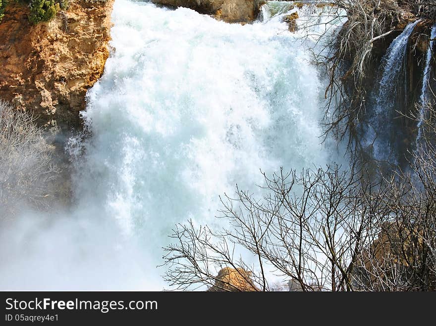 Ruidera natural park of Spain. Ruidera natural park of Spain