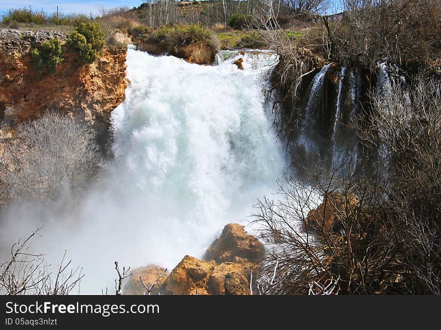 Ruidera natural park of Spain. Ruidera natural park of Spain