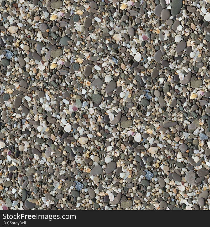 Pebble Stones. Seamless Tileable Texture. Pebble Stones. Seamless Tileable Texture.