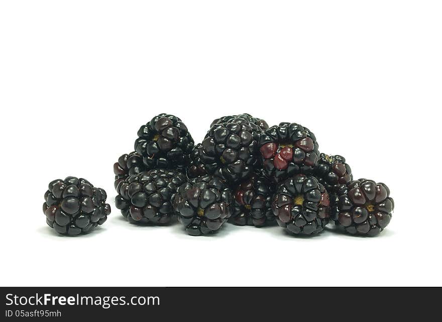 Pile of blackberries