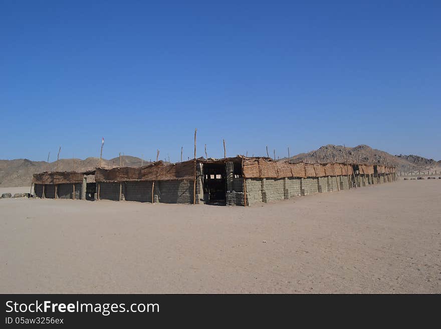 Vast desert Haul to the horizon