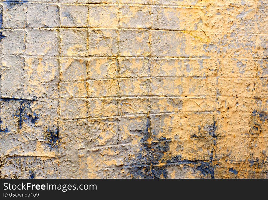 Old Painted Wall. Tinted Background. Old Painted Wall. Tinted Background.