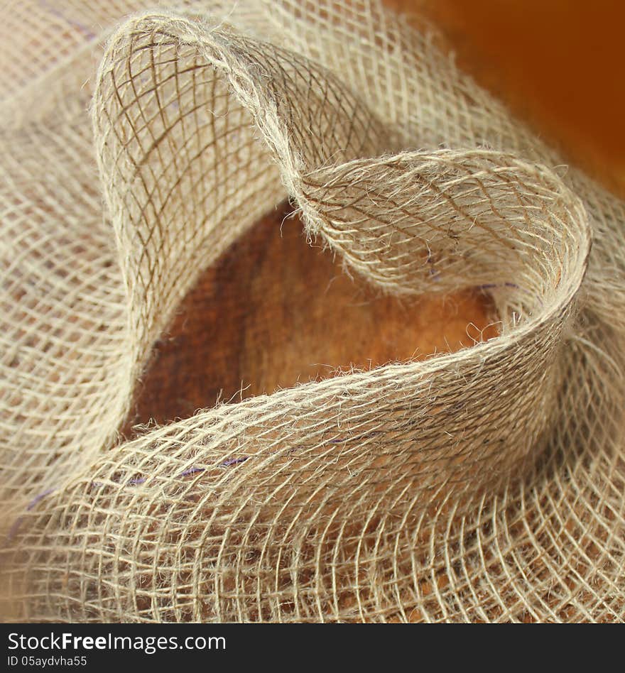 Jute texture