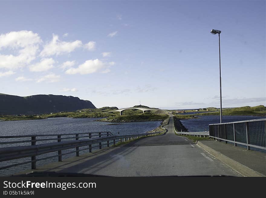 Bridge In Norway