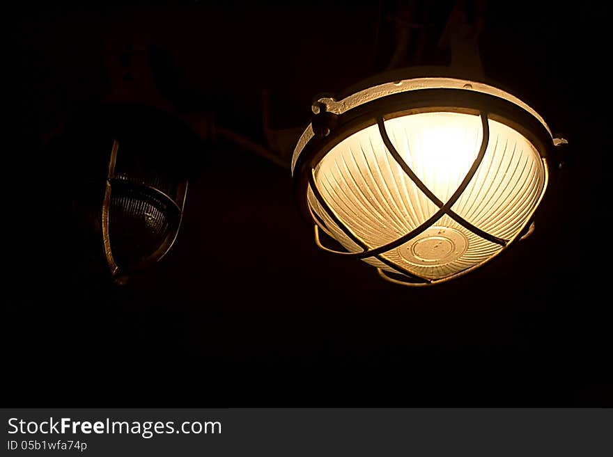 Light inside of ship