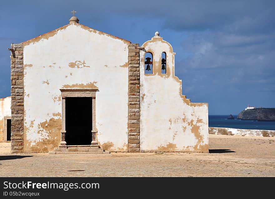 Chapel Of Fortaleza De Sagres, Portugal, Europe