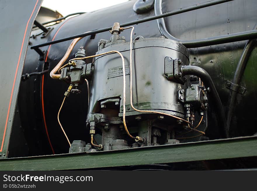 Old steam train