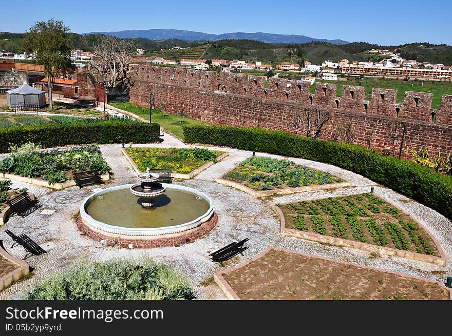 Herb Garden of Silves, Algarve, Portugal, Europe