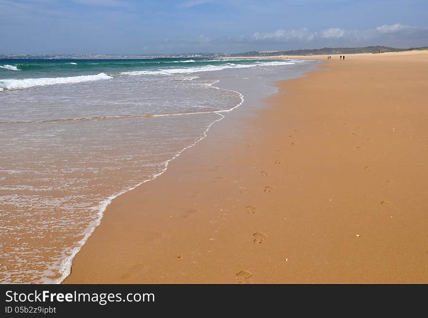 Beach of Alvor, Algarve, Portugal, Europe