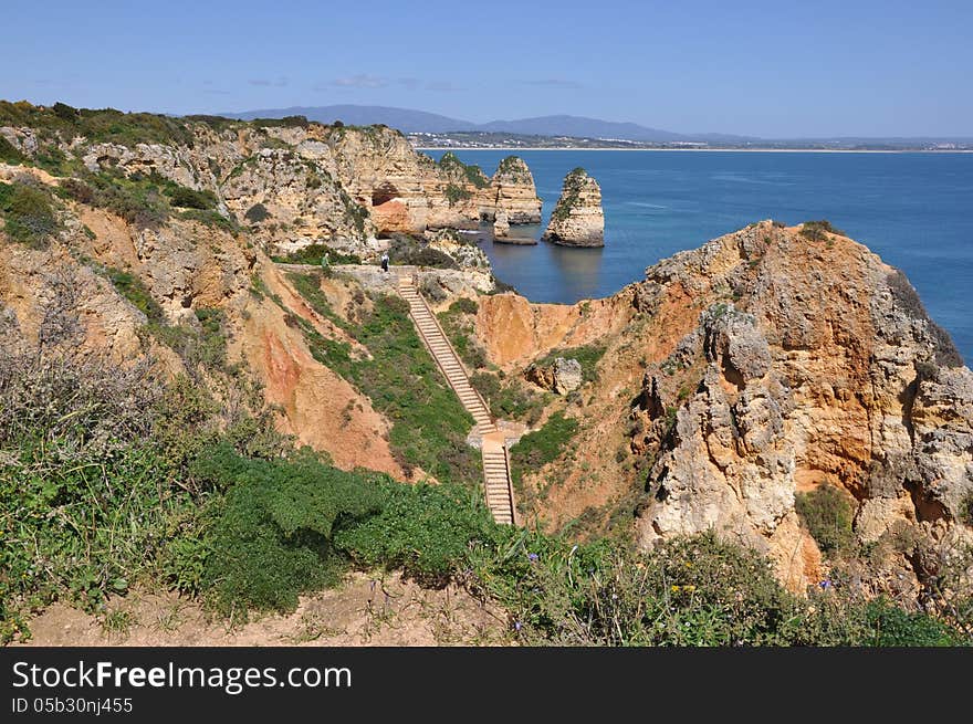 Praia Da Piedade, Algarve, Portugal, Europe