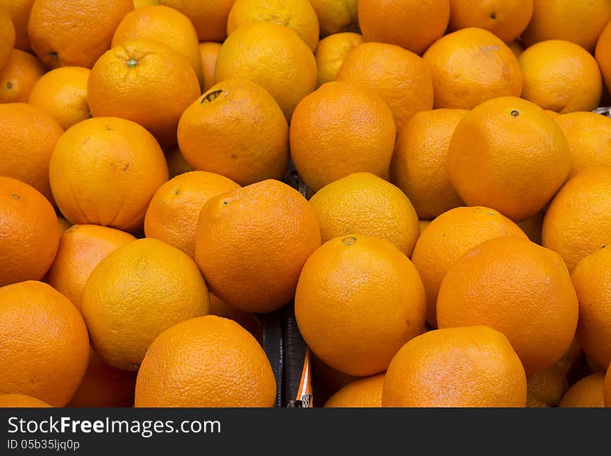 Delicious fresh fruit at market stall in Brick Lane, London. Delicious fresh fruit at market stall in Brick Lane, London