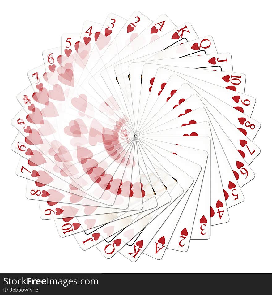 Heart Playing Cards