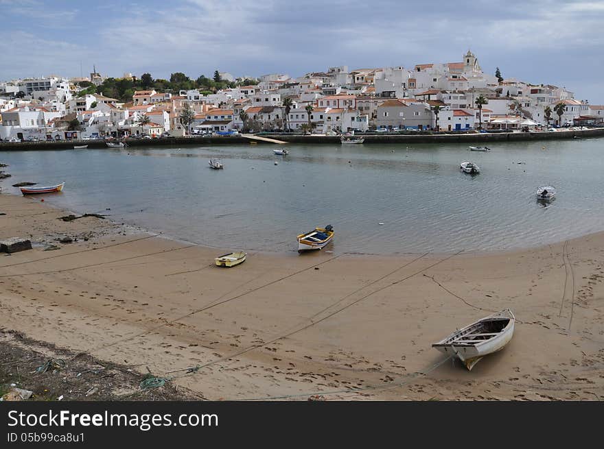 Ferragudo, Algarve, Portugal, Europe