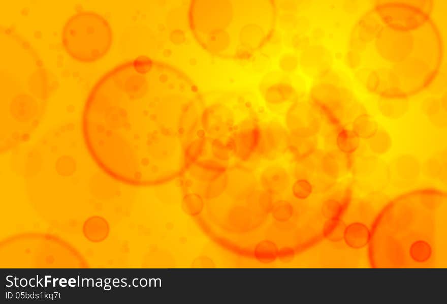 Abstract Exploding Bubbles Background