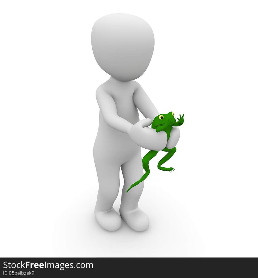 Frogs are green and slippery. If they can kiss a fairy tale come true.