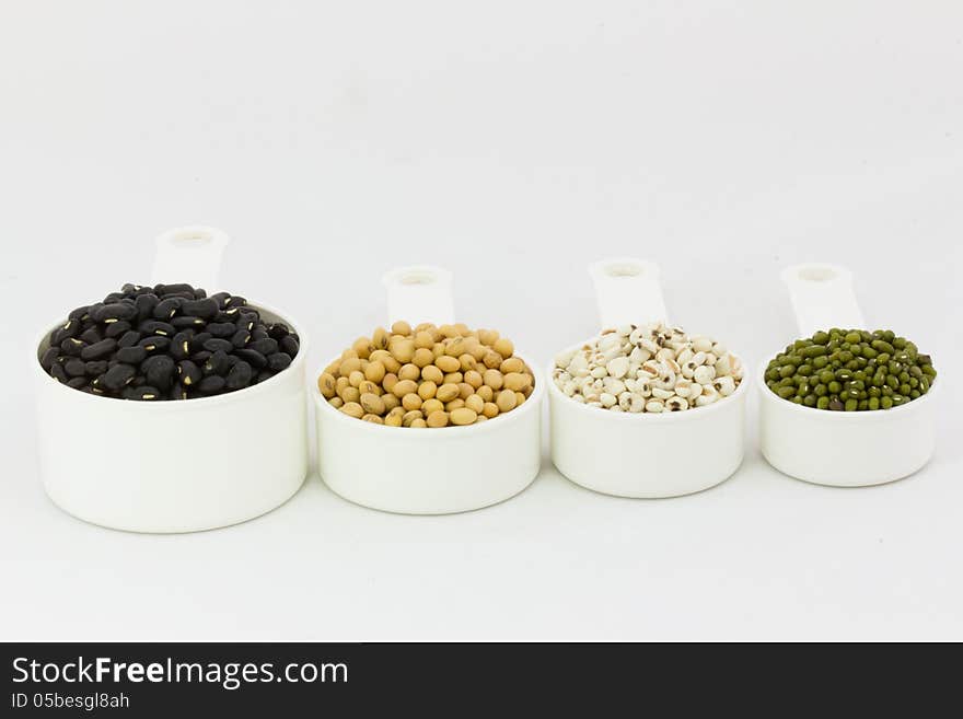 Grains in  measuring cup