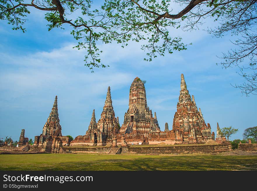 Beautiful ancient ruins in thailand. Beautiful ancient ruins in thailand