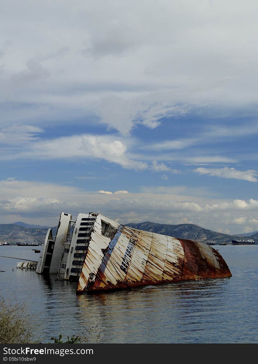 Mediterranean Sky shipwreck