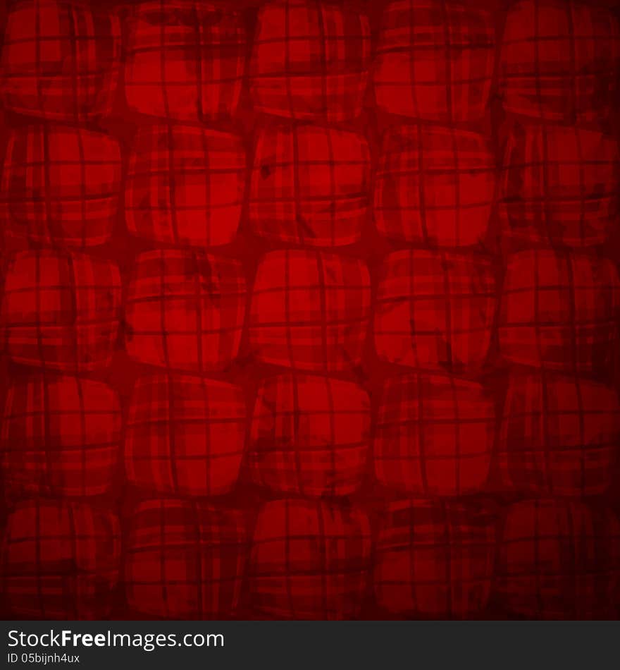 New textured pattern with retro style shapes can use like red abstract background. New textured pattern with retro style shapes can use like red abstract background