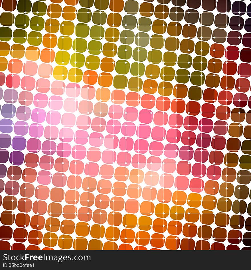 Abstract mosaic background, place for your content