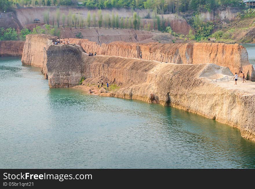 Lake and Canyon