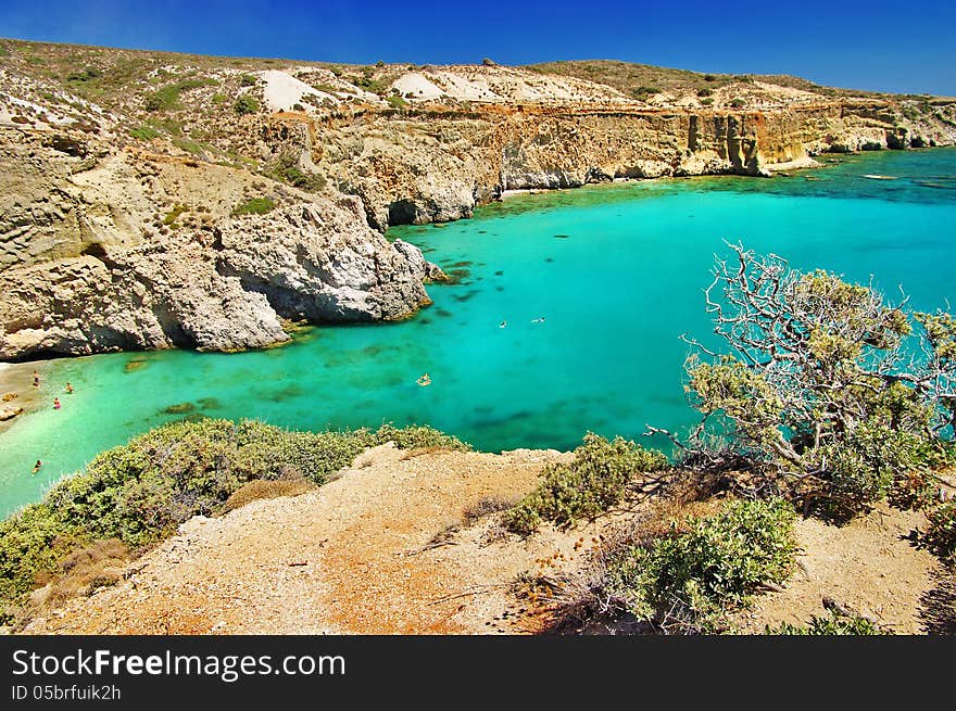 Milos Island Beaches. Greece Series