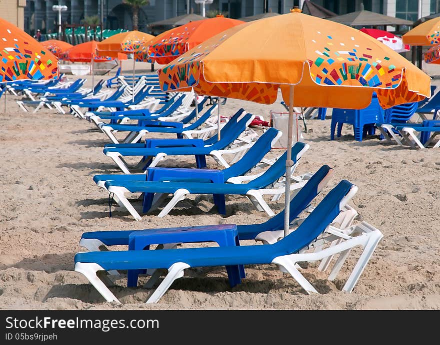 Dead hour on the beach.