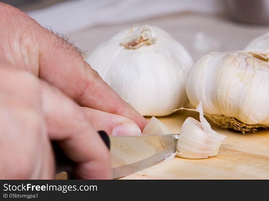 Garlic one of the most used spice in the kitchen. Garlic one of the most used spice in the kitchen