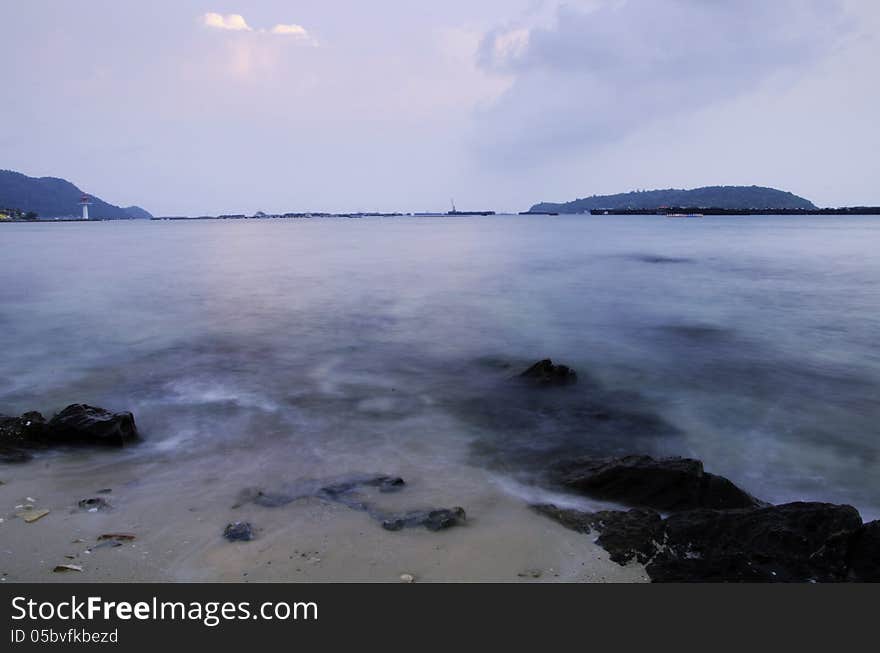 Si Chang Island In Chonburi Province, Thailand.