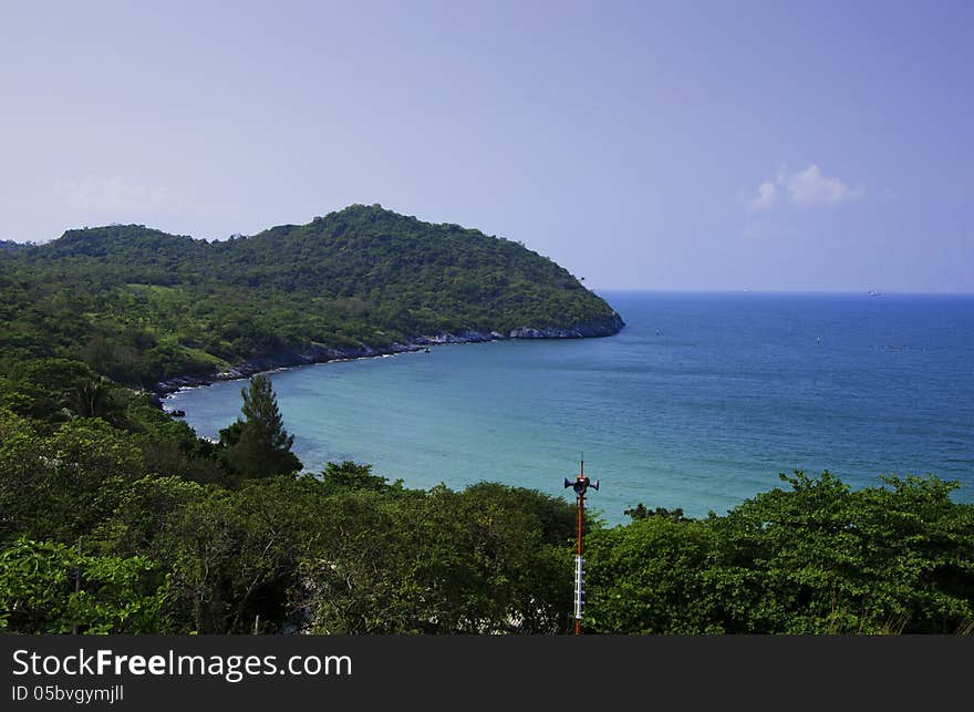 Ko Si Chang island in Thailand