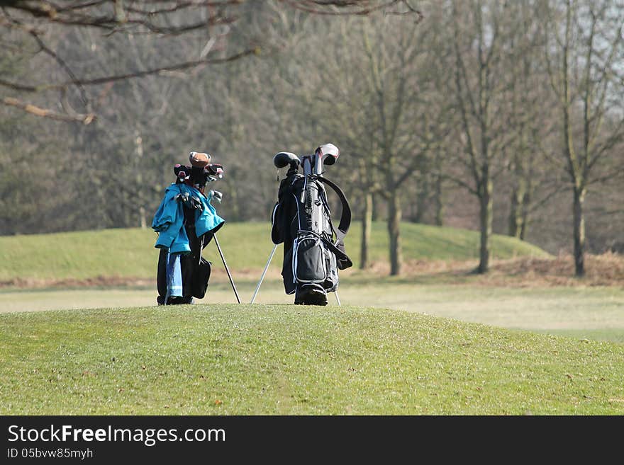 Golf Bags.