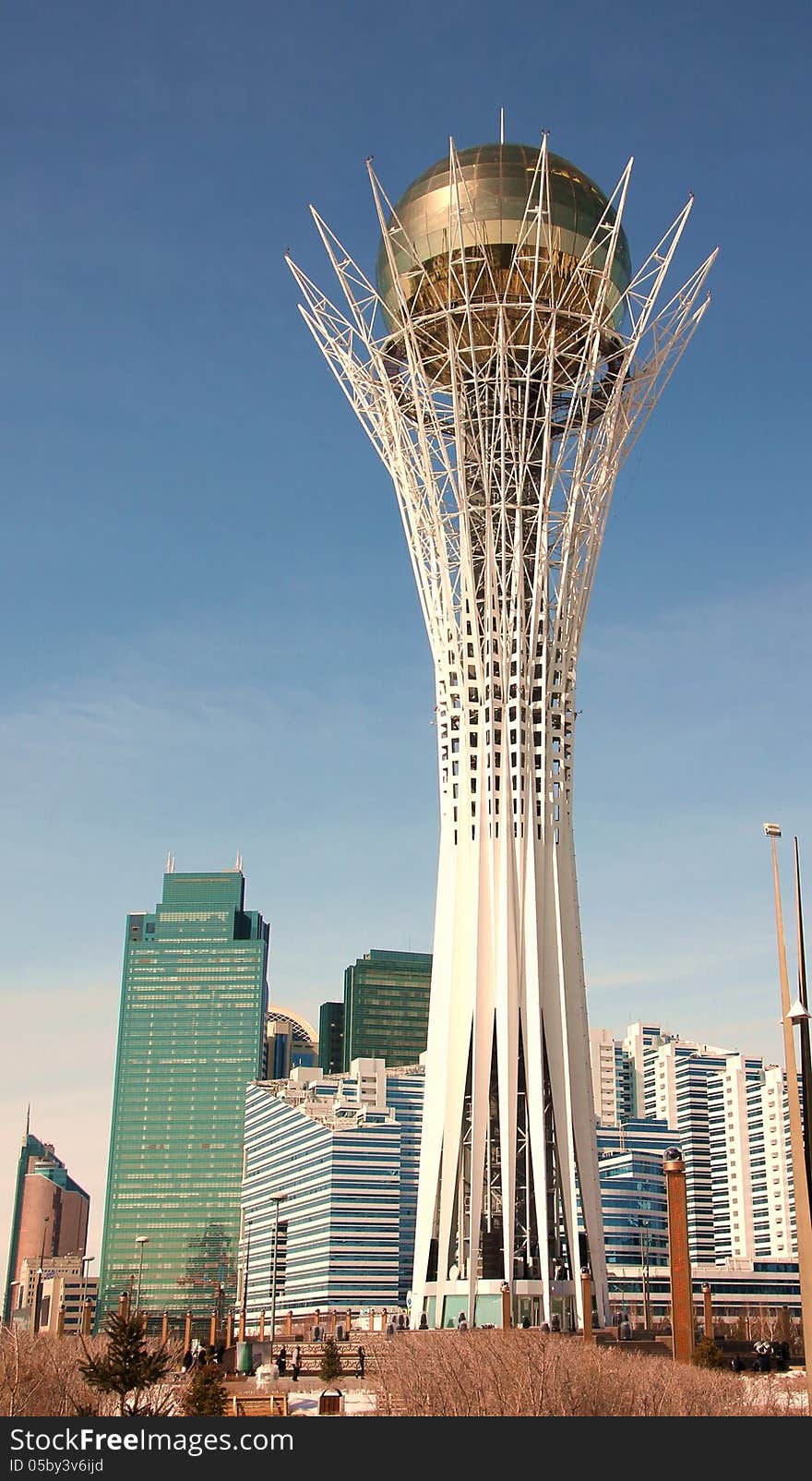 Modern City Skyline Astana Kazakhstan