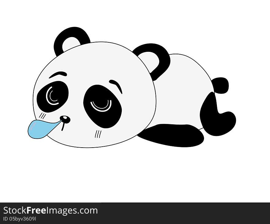 Panda cartoon