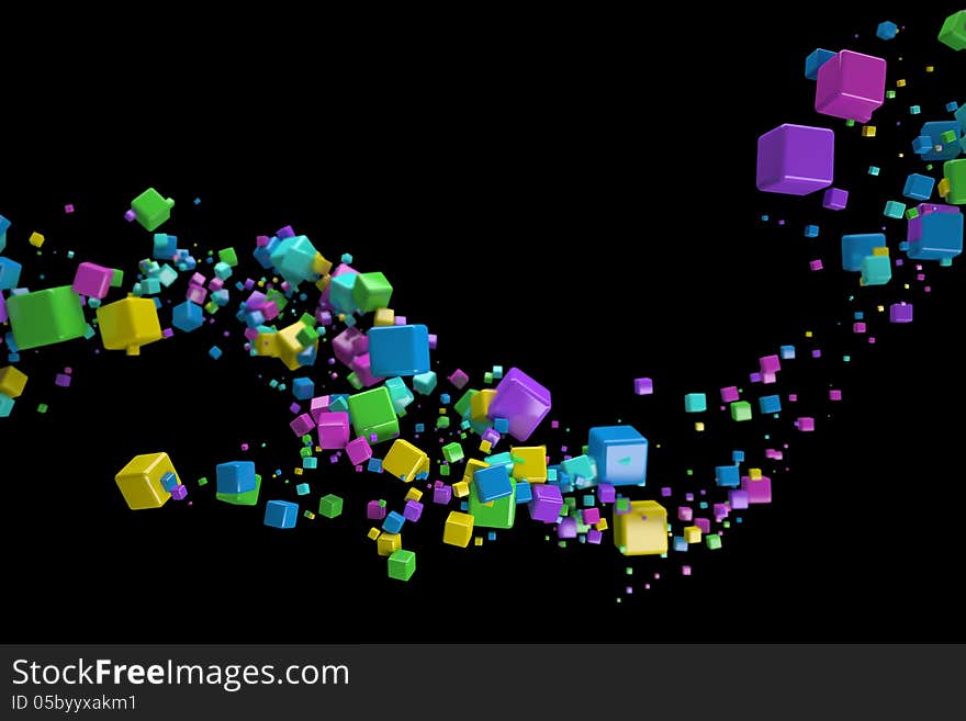 3d Abstract Background