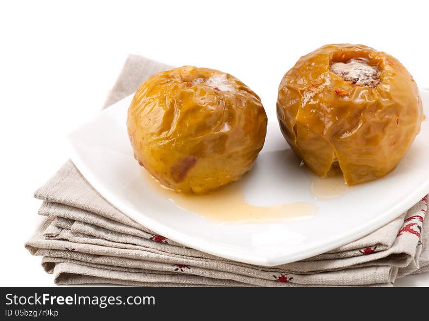 Baked apples