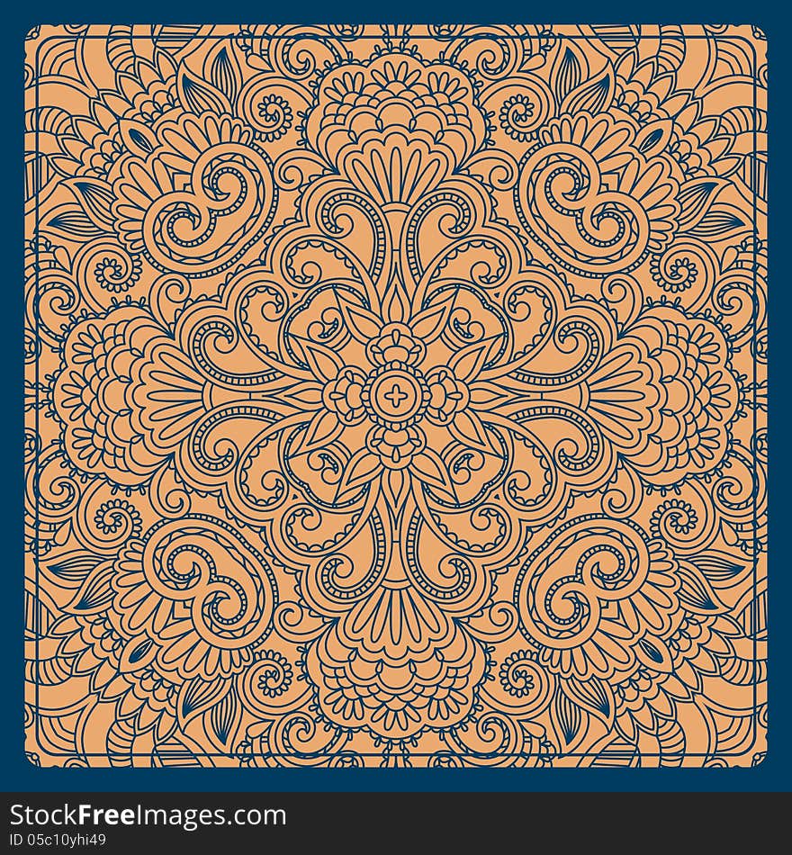 Vector vintage pattern for print, embroidery (you can use this pattern for carpet, shawl, pillow, cushion). Vector vintage pattern for print, embroidery (you can use this pattern for carpet, shawl, pillow, cushion).