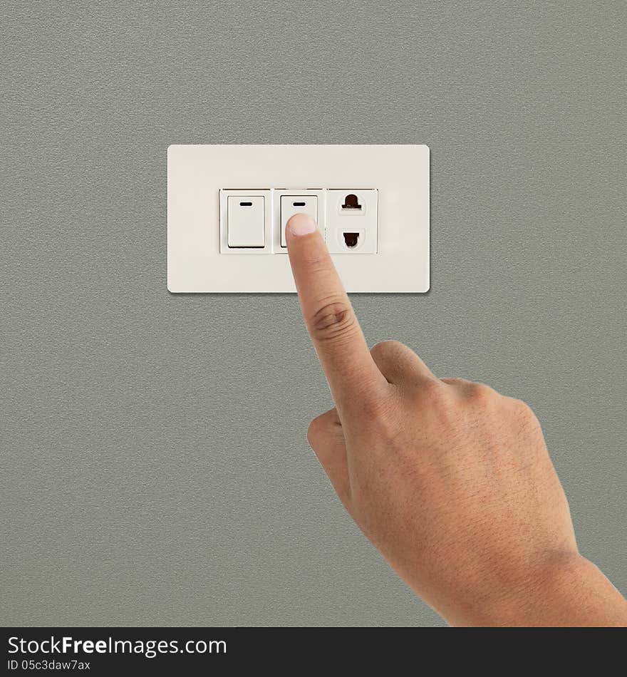 Turning Off Light Switch, Concept of energy conservation