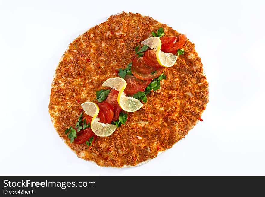 Lahmacun - Turkish pizza