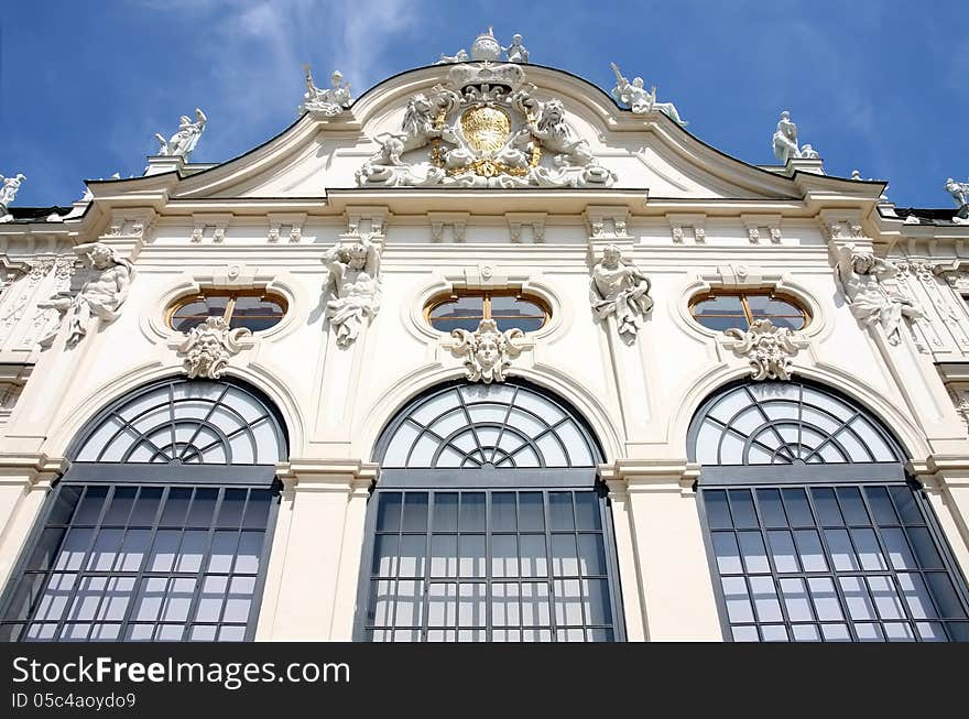 Belvedere In Vienna, Austria