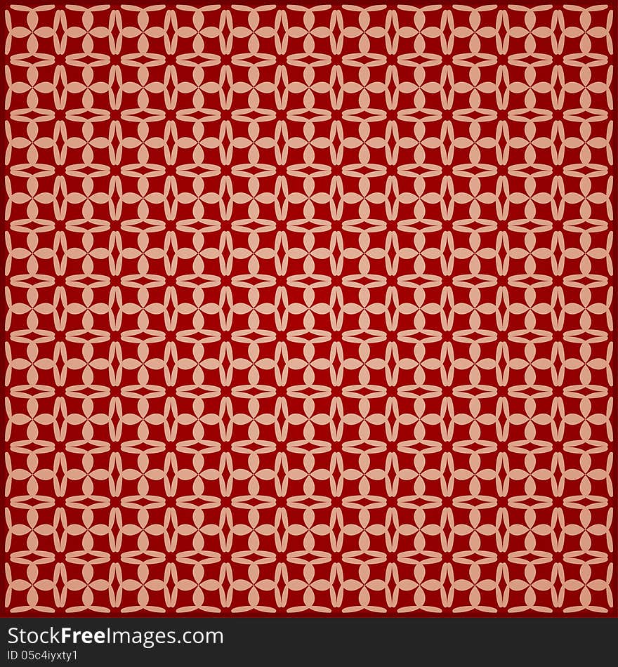 Vector seamless vintage pattern background