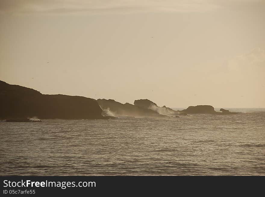 Sunset By Essaouira