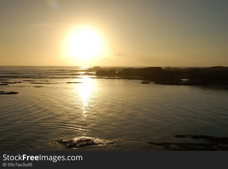 Peaceful Sunset by Essaouira, Morocco