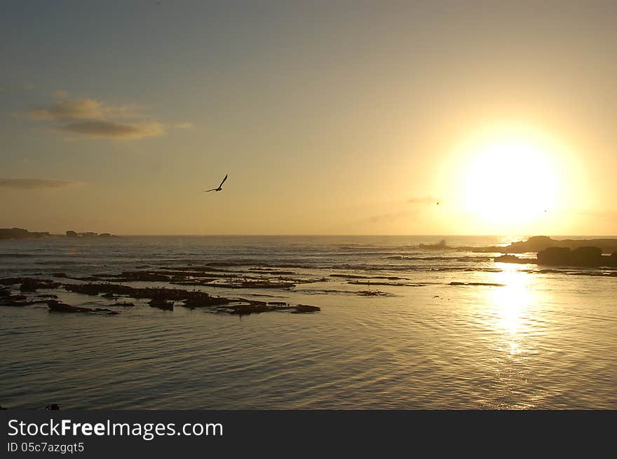 Peaceful Sunset by Essaouira, Morocco