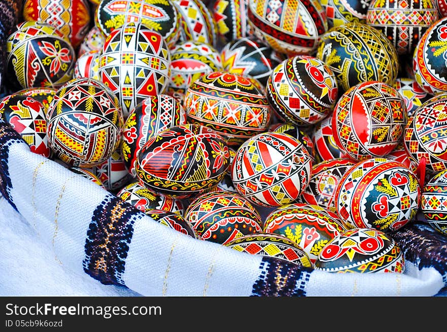 Hand Made painted Easter eggs